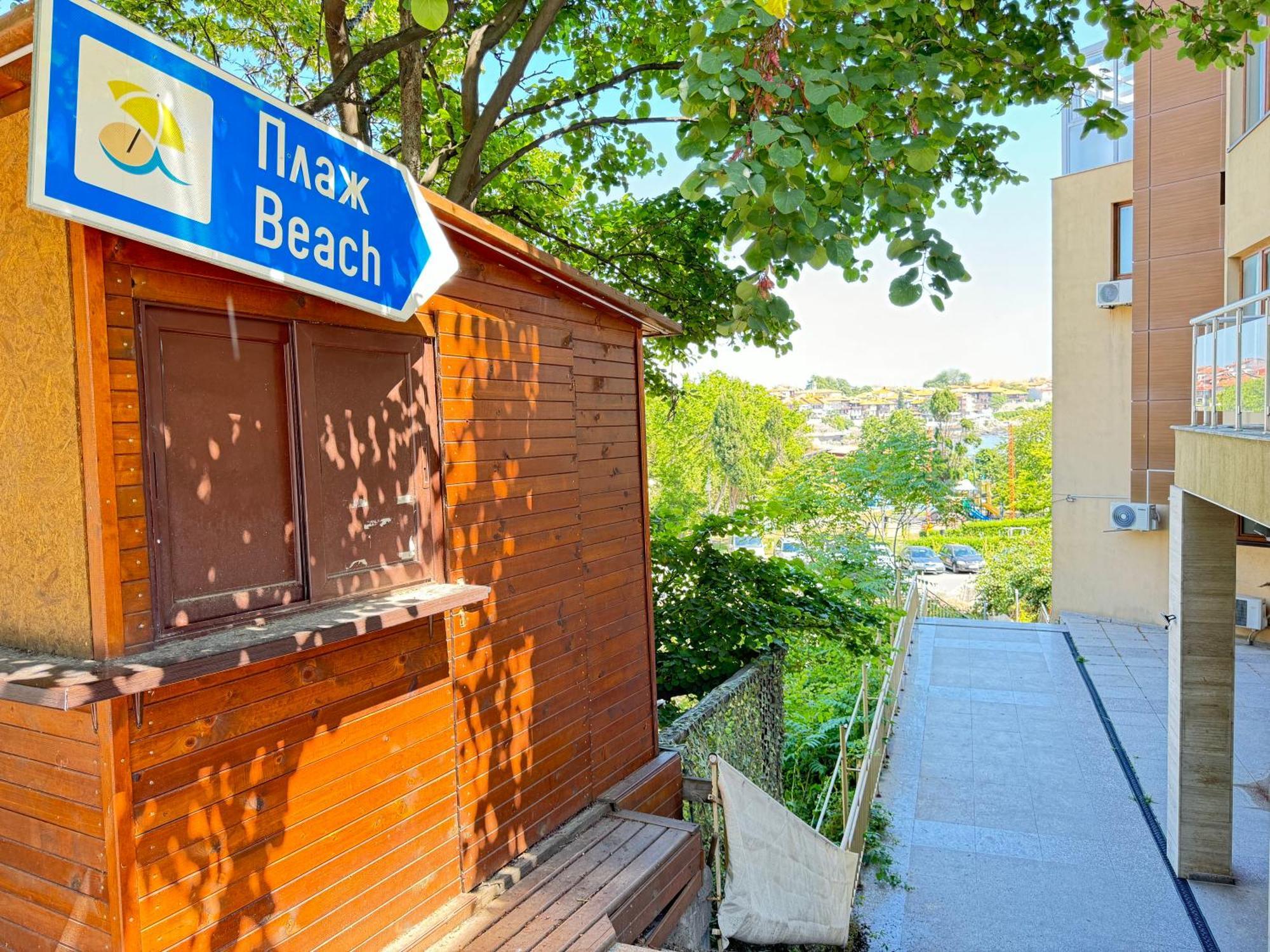 Wave & Sea Apartman Szozopol Kültér fotó